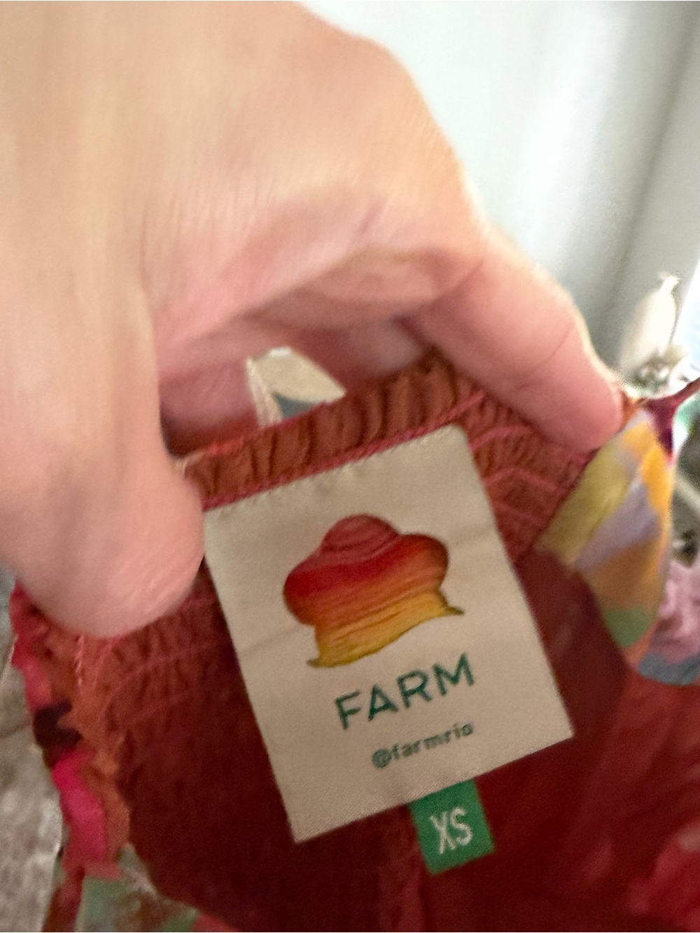 FARM Rio Ruffled Dress Size XS - Picture 7 of 9